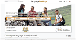 Desktop Screenshot of languagebookings.com