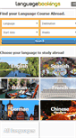 Mobile Screenshot of languagebookings.com